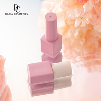 Fournisseur en gros de flacons de gel carrés de 7 ml pour vernis à ongles avec bouchon, emballage anti-fuite pour produits pour les ongles