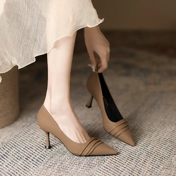 Fashion High Heel Dress Shoes Female For Women Thick Heels, Perfect For  Pumps, Zapatos De Mujer, Con Tacon Fiesta, And Taco Grueso#3 From Cancann,  $49.45 | DHgate.Com