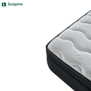 Ngủ Phong Cách Thiết Kế Euro <span class=keywords><strong>Top</strong></span> Bộ Nhớ Bọt Làm Mát Lai Nệm Trong Một Hộp 7-Zone Pocket innerspring Nệm - Product Image 5