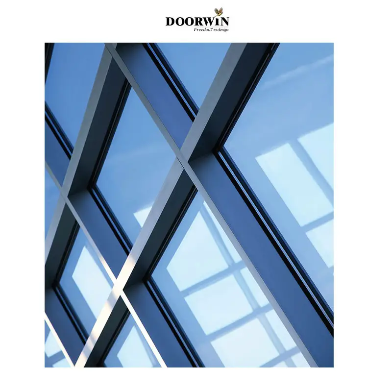 Verified Pro 2024 New Arrival High Quality Building Double Skin Facade Glass Wall Aluminum Exterior Curtain Wall