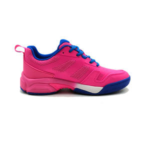 Zapatos deportivos profesionales que absorben los golpes para hombres Zapatos DE <span class=keywords><strong>TENIS</strong></span> antideslizantes ligeros con suelas rojas para mujeres - Product Image 4