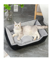 Grand lit pour chien extra large, matelas de luxe pour Golden Retriever, personnalisable avec logo, marque privée, fausse fourrure, tapis de chambre pour animaux, en stock