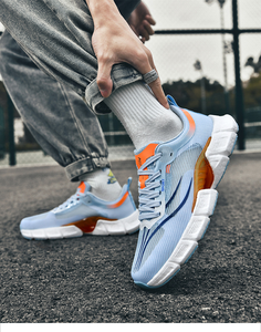 Zapatillas Deportivas Casuales Unisex <span class=keywords><strong>con</strong></span> Logotipo de Marca Personalizado, Malla Transpirable, Suela de Goma, para Verano, Primavera, Maratón, Trotar, Correr, Caminar - Product Image 3