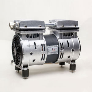 เครื่องอัดอากาศแบบลูกสูบไร้น้ำมัน 220V 550W เงียบ พกพาสะดวก พร้อมถังเก็บลม มอเตอร์เครื่องยนต์ ใช้แก๊ส ใช้ไฟ AC เสียงเบา หล่อลื่นง่าย - Product Image 3