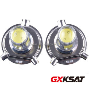 GXKSAT Ampoule de phare de voiture et de moto, ampoule halogène H4/HS1, ampoule LED 7,5W 12-24V - Product Image 4