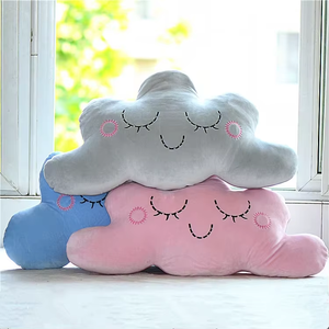 หมอนอิงรูปเมฆน่ารัก หมอนการ์ตูน หมอนนุ่มรูปแตงโม หมอนหนุนนอน ของขวัญ หมอนข้างเตียง หมอนโซฟา - Product Image 1