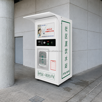 Distributeur d'eau RO en libre-service 24h/24, station de remplissage pour les communautés et les villages, pour les bonbonnes d'eau purifiée de 5 gallons, paiement par carte ou monnaie
