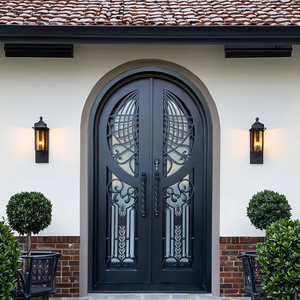 Fancy Châu Âu đúc sắt chống gỉ treo tường ban công và cầu thang lan can thiết kế - Product Image 5