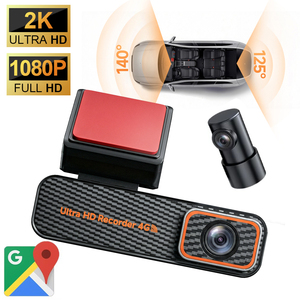 Caméra embarquée M7 4G double objectif 2K avec détection de collision, capteur de choc, sauvegarde cloud gratuite, 30fps, MicroSD 256 Go, H.264, suivi <span class=keywords><strong>GPS</strong></span> - Product Image 1