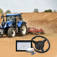 Nouvelle conception de système de navigation GPS 812 pour tracteurs, agriculture de précision, système d'autopilotage pour tracteurs