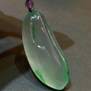 Değerleme sertifikası ile etnik tarzı Jadeite yeşim kolye buda çin dini hediye - Product Image 1