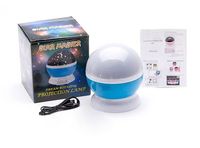 Offre Spéciale LED planétarium projecteur lampe étoilé veilleuse télécommande pour chambre d'enfants pépinière PC matériel lune enfants cadeau