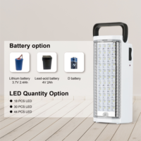 Lanterne LED murale rechargeable à piles, portable, pour extérieur, 4V SMD, haute puissance, moderne, en promotion