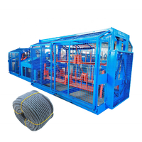 High Speed 3/4 Strand Twisted PP PE Nylon Cotton hemp paper gold plastic Rope twisting machine