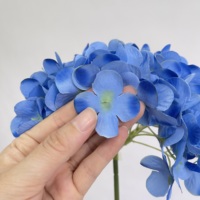 Fleurs d'hortensia artificielles HGA sur mesure en soie, branches florales pour la décoration de réceptions de mariage, dîners et fêtes