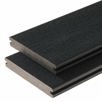 Revêtement de sol en composite bois-plastique (WPC) de haute qualité au design moderne, antidérapant, imperméable, avec gaufrage 3D