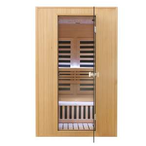 Salle de sauna en bois massif de pruche luxueuse et moderne pour 2 à 4 personnes avec chauffage infrarouge pour utilisation en <span class=keywords><strong>appartement</strong></span>, <span class=keywords><strong>achat</strong></span> en gros - Product Image 6