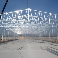 Conception de construction de ferme porcine et avicole à faible coût, structure en acier préfabriquée pour bâtiment d'élevage de porcs