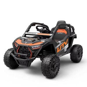 Bellissimo UTV Rosa a Batteria per Bambine, Auto Elettrica 12V per Bambini, Macchina Giocattolo Elettrica Guidabile per Bambini - Product Image 3