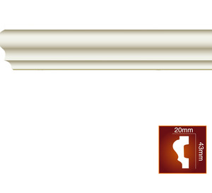 Vente directe du fournisseur, corniche de style européen, moulage en polyuréthane PU ignifuge, bande décorative, design pop, moulage de corniche - Product Image 5