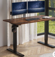 Bureau en acier extensible à hauteur réglable (moteurs simples/doubles) - Mobilier de bureau moderne pour usage domestique et hospitalier
