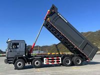 Truk Dump SHACMAN F3000 8X4 Terlaris dengan Bak Berbentuk U untuk Pertambangan dan Konstruksi di Afrika