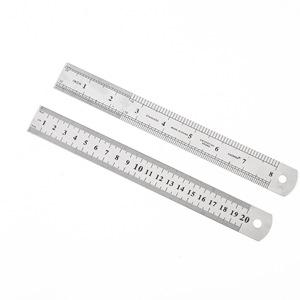 <span class=keywords><strong>Regla</strong></span> <span class=keywords><strong>de</strong></span> <span class=keywords><strong>Acero</strong></span> Inoxidable con Graduación en Pulgadas y Métrica, 150/200/300/500 mm, Ecológica, para Uso Industrial, <span class=keywords><strong>Regla</strong></span> Recta <span class=keywords><strong>de</strong></span> Metal para Medición - Product Image 4