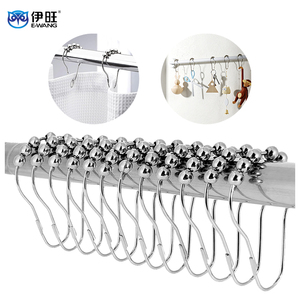 Phòng tắm rèm móc vòng vòi hoa sen Rèm Vòng rỉ sét bằng chứng vòi hoa sen rèm móc bluk - Product Image 1