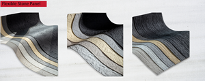 Pierre de travertin en argile naturelle MCM, flexible, haute résistance, irrégulière, rénovation d'<span class=keywords><strong>espace</strong></span>, insonorisante, imperméable, pour la maison - Product Image 6