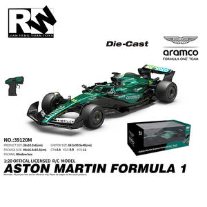 JFY RW Voiture de course télécommandée sous licence F1 1/20 2.4G 4 canaux en métal <span class=keywords><strong>Aston</strong></span> <span class=keywords><strong>Martin</strong></span> Formule 1 Jouets pour enfants - Product Image 6