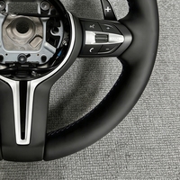 Volant en cuir pour BMW Série 3 Série 5 pour M3 M4 M5 M6 F30 F10 F15 F36 F01 F20 F22 F25 F31 F32 E70 E71 E90 X6
