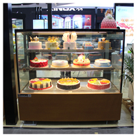 Vitrine Réfrigérée pour Gâteaux, Congélateur de Présentation, Réfrigérateur de Boulangerie, Vitrine Réfrigérée pour Gâteaux et Sandwichs