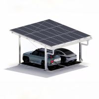Système de support polyvalent pour panneaux solaires en acier Q235, garantie 10 ans, certifié CE, optimisé pour divers aménagements de parkings