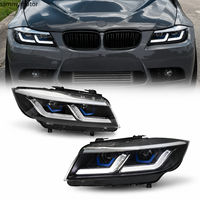 Feux de voiture pour BMW E90, phares LED personnalisés modifiés pour la 5ème génération de la BMW Série 3, modèle 2005-2011