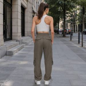 <span class=keywords><strong>Pantalon</strong></span> cargo <span class=keywords><strong>léger</strong></span> 125 GSM pour <span class=keywords><strong>femme</strong></span>, séchage rapide, idéal pour le sport et la course, personnalisable avec logo – Vente en gros - Product Image 4