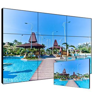 Écran vidéo mural intérieur HDFocus à très faible bordure, 4K, 55 pouces, 3x3, panneau d'affichage LCD, écran de remplacement pour mur vidéo - Product Image 1