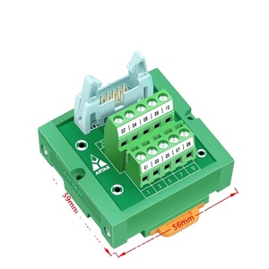IDC10P IDC10 Male Naar 10P Klemmenblok Breakout Board Adapter Plc Relais Terminals Module - Product Image 1