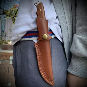 Messenkoker Pu Lederen Schede Met Taillegordel Gesp Zak Multifunctioneel Gereedschapmes Beschermhoes - Product Image 1