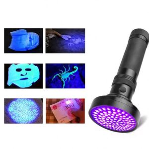 ไฟฉายพกพาอัลตราไวโอเลต 100LED แสงยูวี สีม่วงและแบล็คไลท์ สำหรับตรวจจับปัสสาวะสัตว์เลี้ยง - Product Image 5