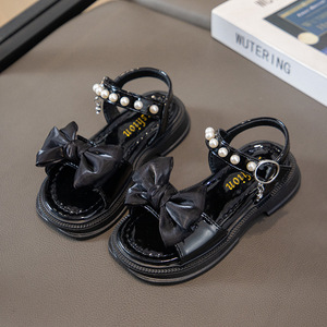 2026 गर्मियों की नई लड़कियों को ओपन-टोड सैंडल धनुष फैशन नरम नीचे गैर-पर्ची वेक्रो बंद हल्के सांस लेने योग्य बच्चों को आकस्मिक - Product Image 6