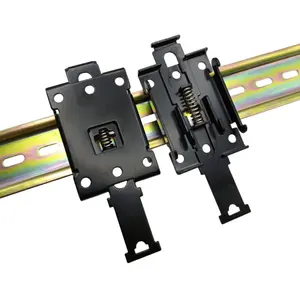 Clip d'installation sur rail 35 DIN Clip de rail DIN 35mm pour sécuriser le support de relais à semi-conducteurs clip de rail din