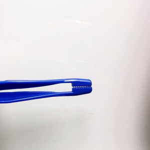 Plastic Tweezers 10.5Cm Toothed Tip Blue Green Disposable First Aid <b>Kit</b> Accessories Emergency Stock - Product Image 1