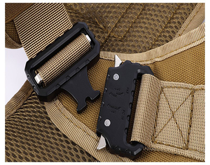 Arnés táctico ajustable para perros, correa de pecho para mascotas, entrenamiento de trabajo, fácil Control, chaleco para mascotas, servicio de tracción - Product Image 4
