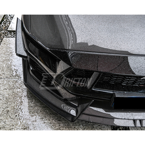 Divisor delantero de fibra de carbono estilo Drifton CMST V2 para Ford Mustang Gen7 S650 2024 en adelante (actualización) - Product Image 3