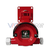 Détecteur de flamme double IR et UV FD10-UVIR2 avec réseau TCP, matériau ABS, portée de détection de 20-30 m pour systèmes d'alarme incendie industriels