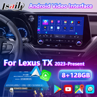 Interface vidéo multimédia Android Carplay Lsailt pour Lexus TX 350 TX500h TX350 de 2023 à aujourd'hui