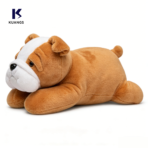 Милая, очень мягкая, реалистичная плюшевая игрушка-собака 2026 года на заказ оптом для детей: компаньон для сна или праздничный подарок - Product Image 2