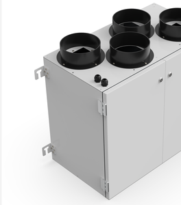 Système de ventilation mécanique contrôlé par Wifi pour maison <span class=keywords><strong>intelligente</strong></span>, installation verticale, avec unité de récupération de chaleur - Product Image 5