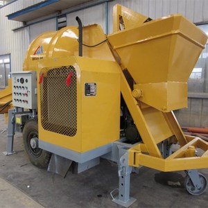 Pompe à béton mobile Diesel C3 avec malaxeur continu, haute qualité, capacité de transport verticale de 120 m et horizontale de 500 m, <span class=keywords><strong>moteur</strong></span> inclus - Product Image 6