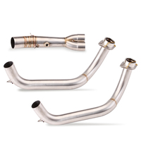 Knalpot Motor Yamaha MT07 FZ07 MT-07 Mt07, Header, Pipa Knalpot Depan, Elbow, XSR700 Tracer, Peredam Knalpot